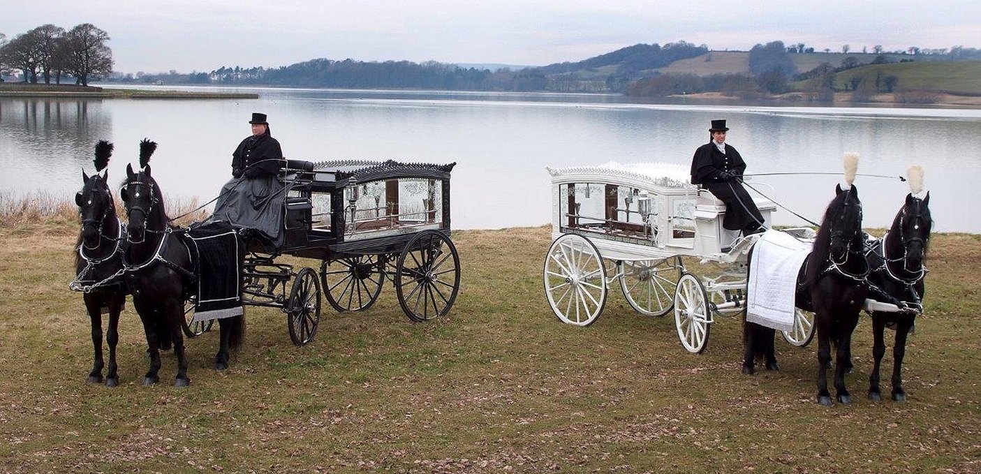 Horse Drawn Hearses | Matthews of Tetbury Independent Funeral Directors